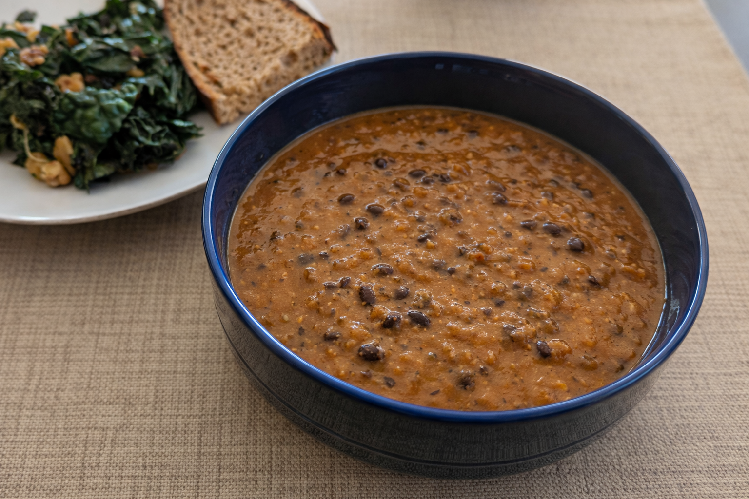 Black Bean Pumpkin Soup